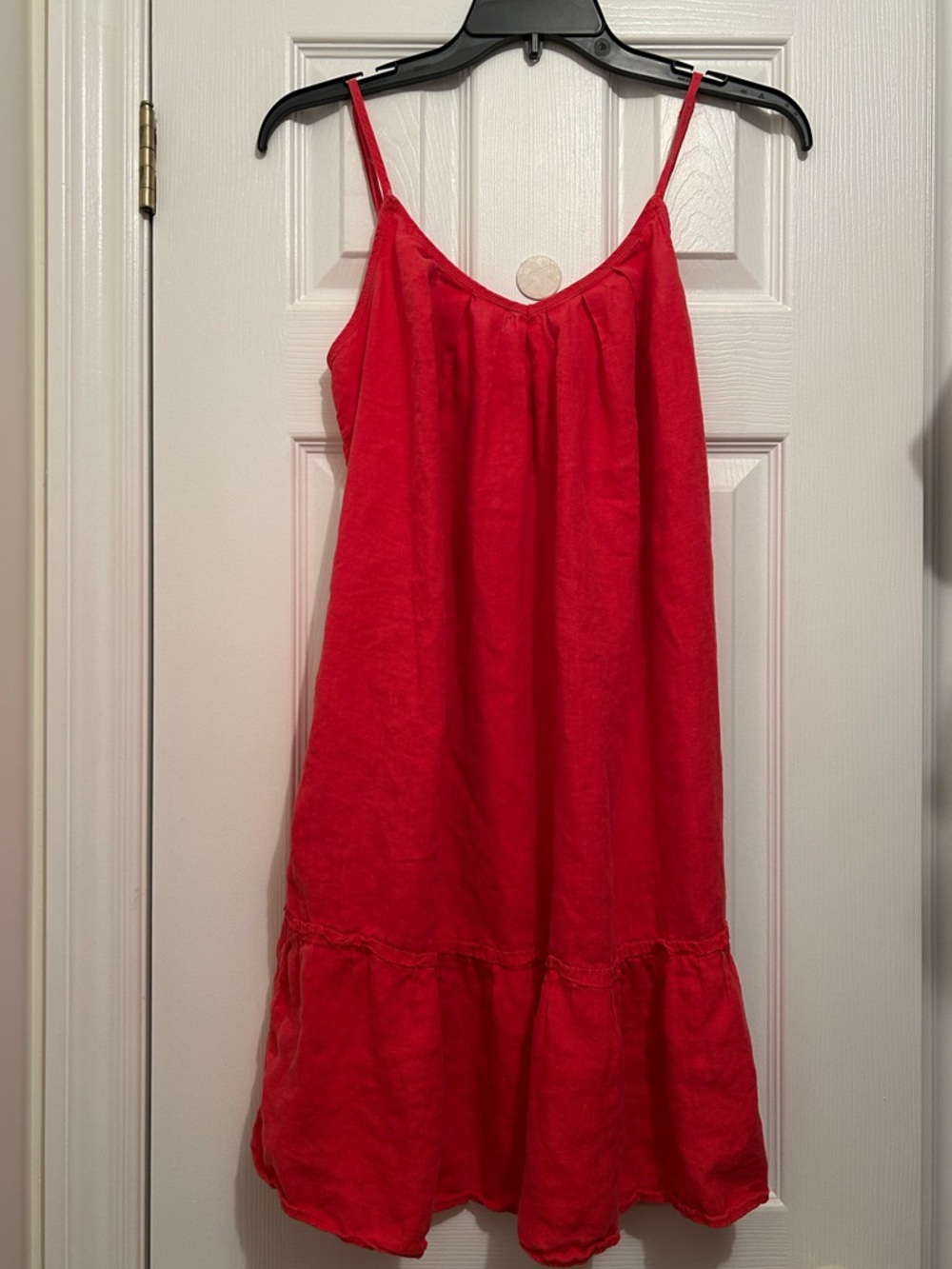 Gap 100% Linen Spaghetti Strap Summer Sundress
